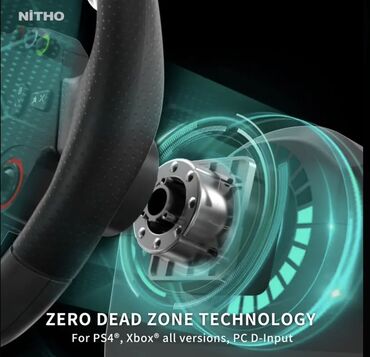 Video oyunlar üçün aksesuarlar: Nitho oyun sükanı dəsti – realistik yarış təcrübəsi üçün tam komplekt — 6