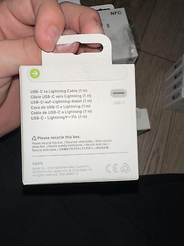 type c: 🍎 Оригинальные зарядки Apple — блок питания + кабель В наличии всего — 5