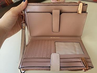 michael korse: Michael Kors qadın pul qabı/çanta – wristlet. Originaldır. Tertemiz — 2