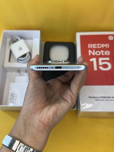 redmo note 10 pro: Redmi, Redmi Note 15, Новый, 128 ГБ, цвет - Голубой, В рассрочку, 2 SIM — 3