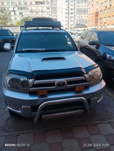 corolla runx: Toyota 4Runner: 2005 г., 4 л, Автомат, Газ, Жол тандабас