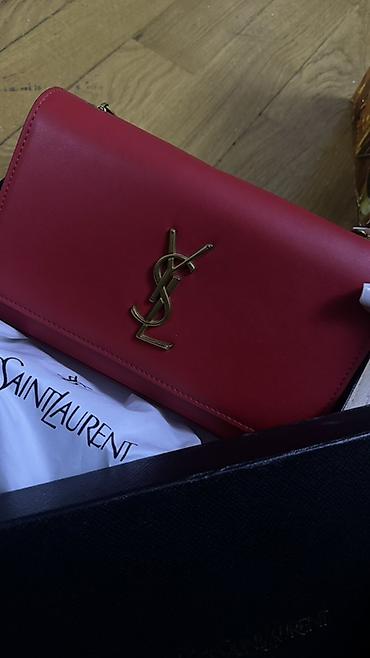 ysl canta: Saint Laurent (YSL) zəncirli çanta - Model: Monogram kateqoriyası, ön — 2