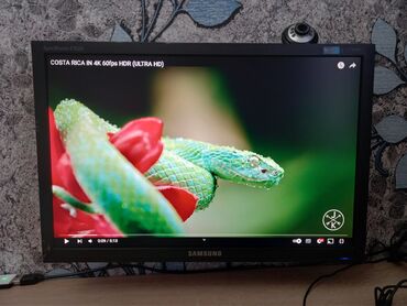 Monitorlar: Samsung monitoru 2012ci ildə istehsal olunub.görüntü keyfiyyəti