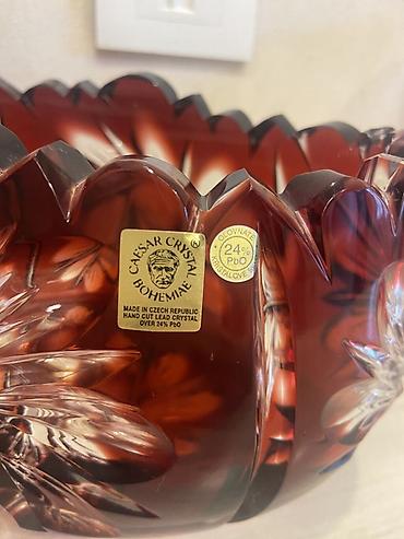 Дом и сад: Bohemia “Caesar Crystal” kəsimli kristal dəst - Material: 24% PbO — 4