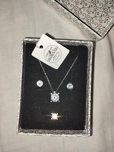 ray ben: Набор украшений с кристаллами Zirconia from Swarovski Состав — 2