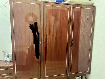 Mebel: Retro mebel dəsti – şkaf və tumbalar - Stil: klassik/retro, tünd — 1