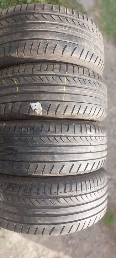 Шины: Шины 235 / 55 / R 17, Лето, Б/у, Комплект, Германия, Dunlop