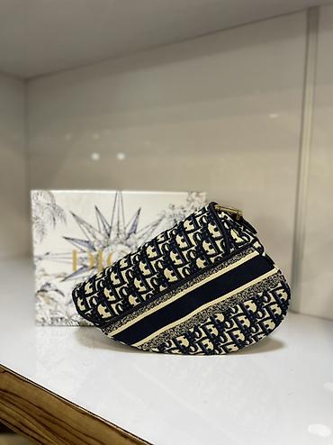dior b30: Новая Сумка Christian Dior Saddle Oblique с комплектным ремнем. - — 2