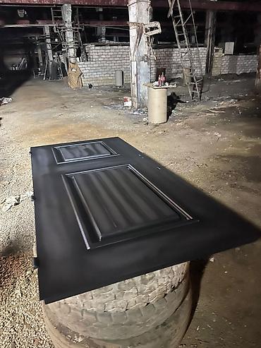 qapi ve pencere: Metal qapıların hazırlanması və dizaynı xidməti - Material: qalın — 3