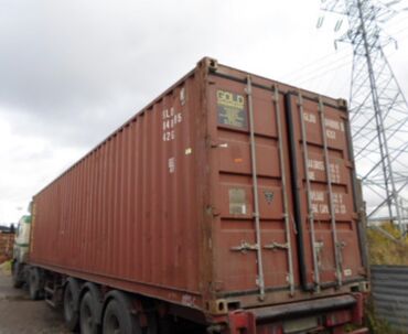 куплю морской контейнер 40 тонн: Продаю контейнер 40 т, он находится на иссык куле в селе Кызыл суу