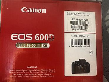 Фотоаппараты: Зеркальная камера Canon EOS 600D (Kit) Комплектация по фото: - Тушка — 16
