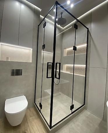 Душевые перегородки и ограждения: Душевая перегородка с двойной распашной дверью! Изготавливаем и — 2