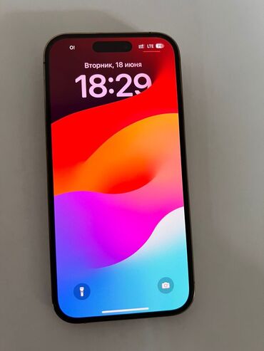 новый айфон xr: IPhone 14 Pro, Колдонулган, 128 ГБ, Алтын, 93 %