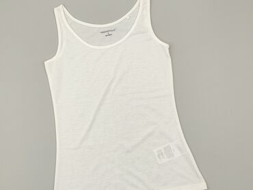 zara białe t shirty: T-shirt, S (EU 36), condition - Good