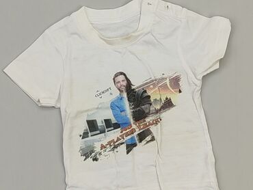 zara koszula biala: T-shirt, 3-6 months, condition - Good
