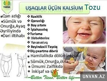 Gözəllik və sağlamlıq: " Bio Calsium Tozu" (Uşaq Kalsiumu) -Tam Təbii İribuynuzlu öküzlərin — 3