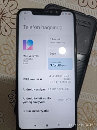 samsung galaxy note 1: Xiaomi Mi Note Pro, 64 GB, rəng - Qara, 
 Sensor, Barmaq izi, İki sim kartlı