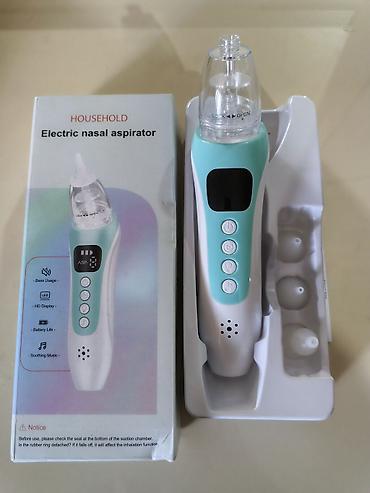 dunya kuboku: Elektrik burun aspiratoru – uşağın burnu axan və tıxanıqlıq zamanı — 1