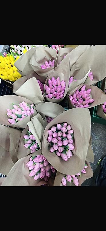 Букеты из живых цветов: ‼️‼️‼️‼️ успейте заказывать тюльпаны по оптовой цене Ассортимент: - — 4