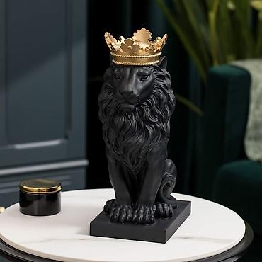 gips fiqurlar: 🦁 TACLI ŞİR HEYKƏLİ — MƏKANINIZA DƏBDƏBƏ QATIN! Gücün və əzəmətin — 1