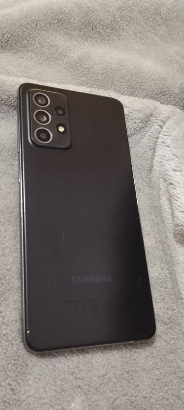 samsung s8530 wave ii: Samsung Galaxy A52, 128 GB, rəng - Qara, Qırıq, Sensor, İki sim kartlı