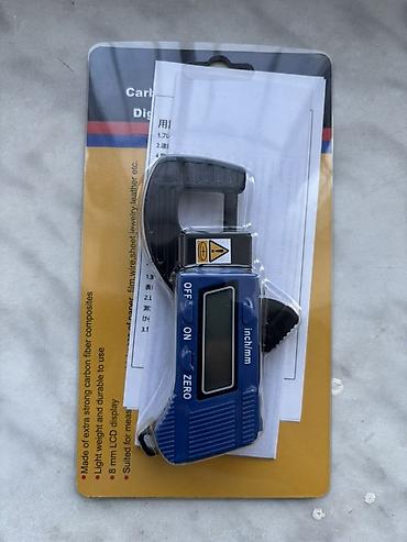 Alətlər: Rəqəmsal qalınlıq ölçən (Plastic Digital Thickness Gauge) - Ölçü — 1