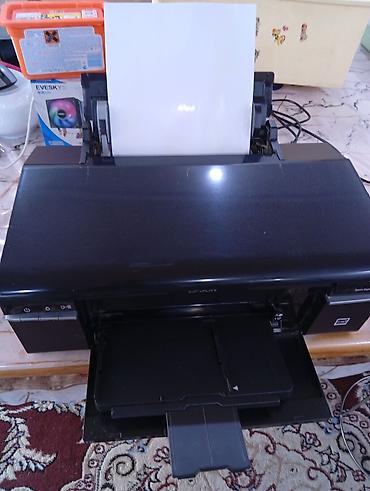 Принтеры: Срочно. Фотопринтер Epson с СНПЧ Продается принтер модель T-50 в очень — 3