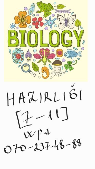 hazırlıq: Repetitor | Biologiya | İmtahanlara hazırlıq, Abituriyent hazırlığı