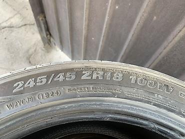 ка 24: Шины 245 / 45 / R 18, Лето, Б/у, Комплект, Легковые, Корея, Kumho — 6