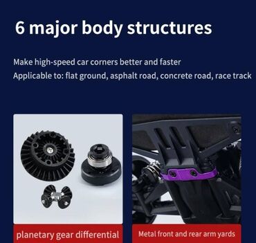 Oyuncaqlar: JJRC Q117 Rc drift car.4 WD. Cox guclu motora sahibdir.Rc.baki — 6