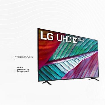 android tv box mi: Televizor "LG 75UR78006LK QARA 75"LG ✅ Brend: LG ✅ Prosessor tipi: α5 — 1