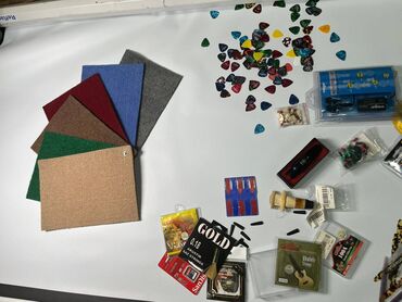 Digər ləvazimatlar: Musiqi alətləri üçün ləvazimatlar Simlərgitara simikabel,udarnik — 1