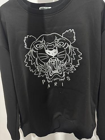 джереми скот: Свитшот Kenzo Paris с фирменной вышивкой тигра - Цвет: черный - — 1