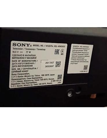 sony bravia: Смарт‑телевизор SONY KDL‑48WD653 - Диагональ экрана: ~48" (примерно — 3