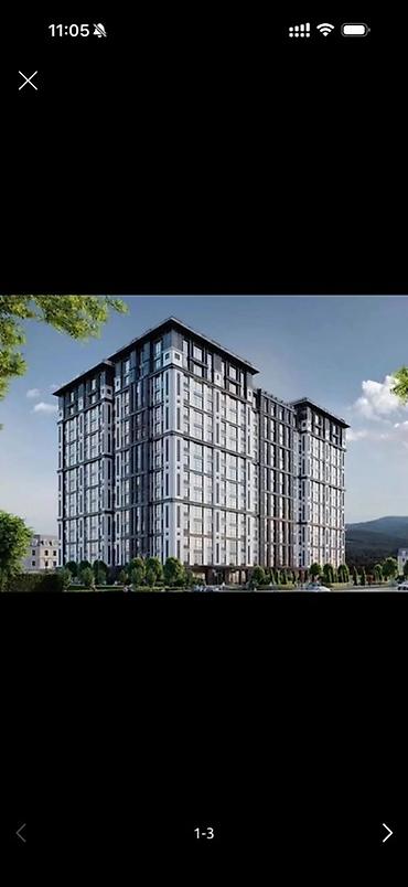 жк да винчи: 2 комнаты, 86 м², Асанбай мкр Элитка, 4 этаж, ПСО (под самоотделку) — 1