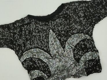 bluzka siateczka z cyrkoniami zara: Women`s top