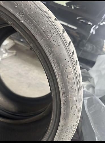 aeolus e70: Шины 225 / 35 / R 19, Зима, Б/у, Комплект, Легковые, Корея, Kumho — 3