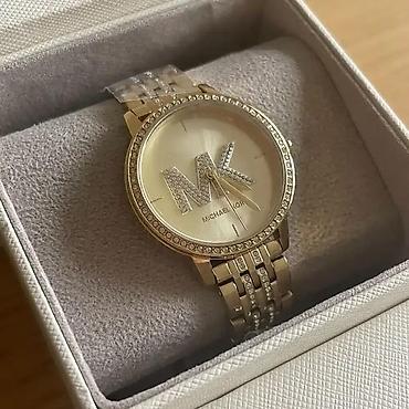 das sekilleri: Yeni, Qol saatı, Michael Kors, rəng - Qızılı — 2