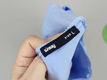 jasnoniebieski top: Sinsay, Top damski, rozmiar L — 4