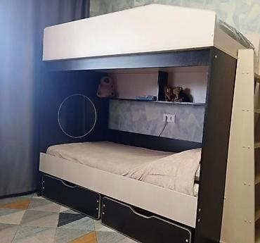 bunk bed: Двухъярусная детская кровать-комплект МАТРАСОВ И ВЫДВИЖНЫХ ЯЩИКОВ НЕТУ — 3