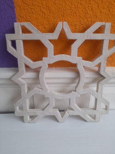 Digər bitirmə materialları: Fasad üçün dekorativ elementlər və hazır detallar - Material: sıxlığı — 89