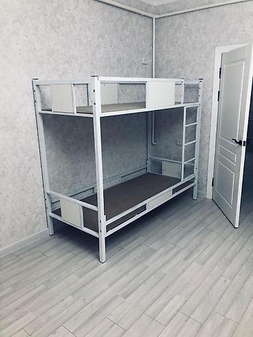 этажный крават: Двухъярусная металлическая кровать - Прочная сварная рама из — 2