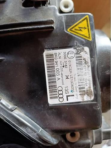 passat b5 5 far: LEVI FAR LED XENON ZA AUDI A4 OD 2012. DO 2015. GOD. - 8K0941005A | — 3