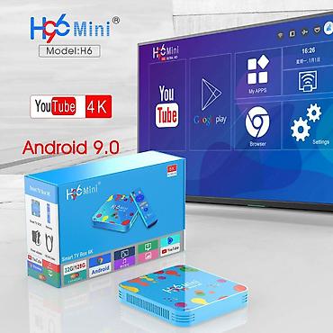 blu ray disk: Tv box H96 4Ram 128Gb+10.000 kanal hədiyyə 9.0 android Təmiz orginal — 1