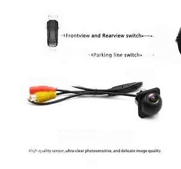 Kamere za auto: Auto kamera sa riblje-oko sočivom (front/rear) - Tip senzora: CCD - — 17