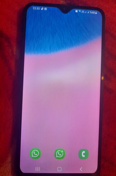 Samsung Galaxy A30s, 32 GB, rəng - Göy, Düyməli