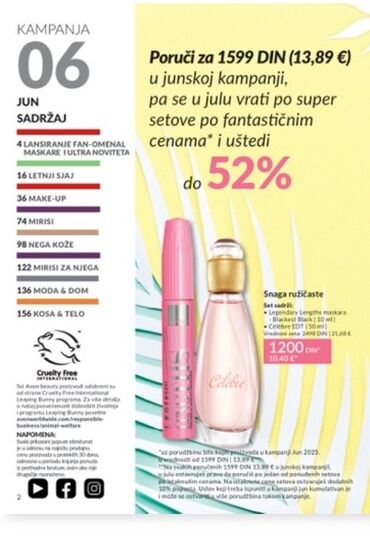 Šminka: Avon Exxxtravert maskara za volumen trepavica pruža trenutni efekat i — 37