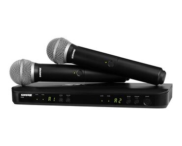 беспроводной микрофон: КИТАЙСКИЙ МИКРОФОН ! Двойная радиосистема Shure BLX288/K3E с двумя