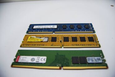 Operativ yaddaş (RAM): Operativ yaddaş (RAM) 4 GB, 1600 Mhz, DDR3, PC üçün, İşlənmiş — 9