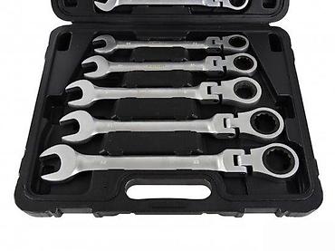 Setovi ručnog alata: Set zglobnih čegrtaljki/ključeva u koferu – 12 kom - Profesionalni — 1